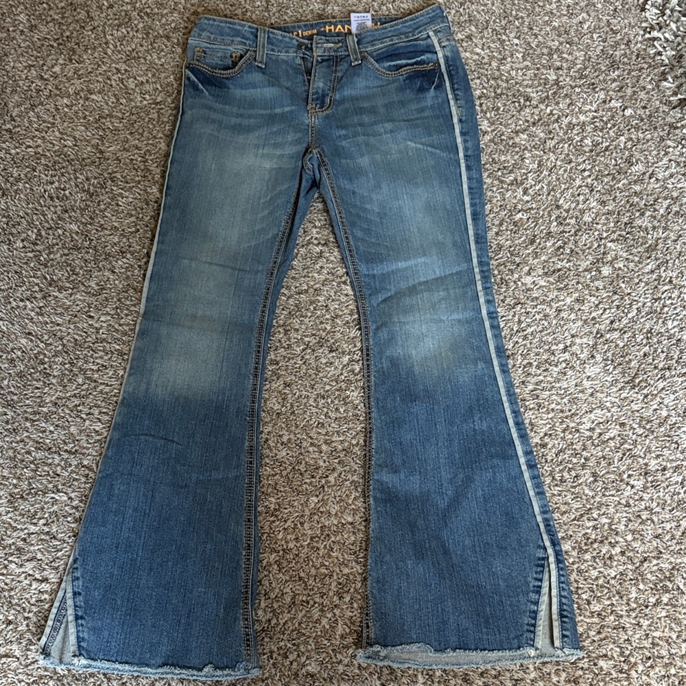 Chic Blue Flare Jeans for Women